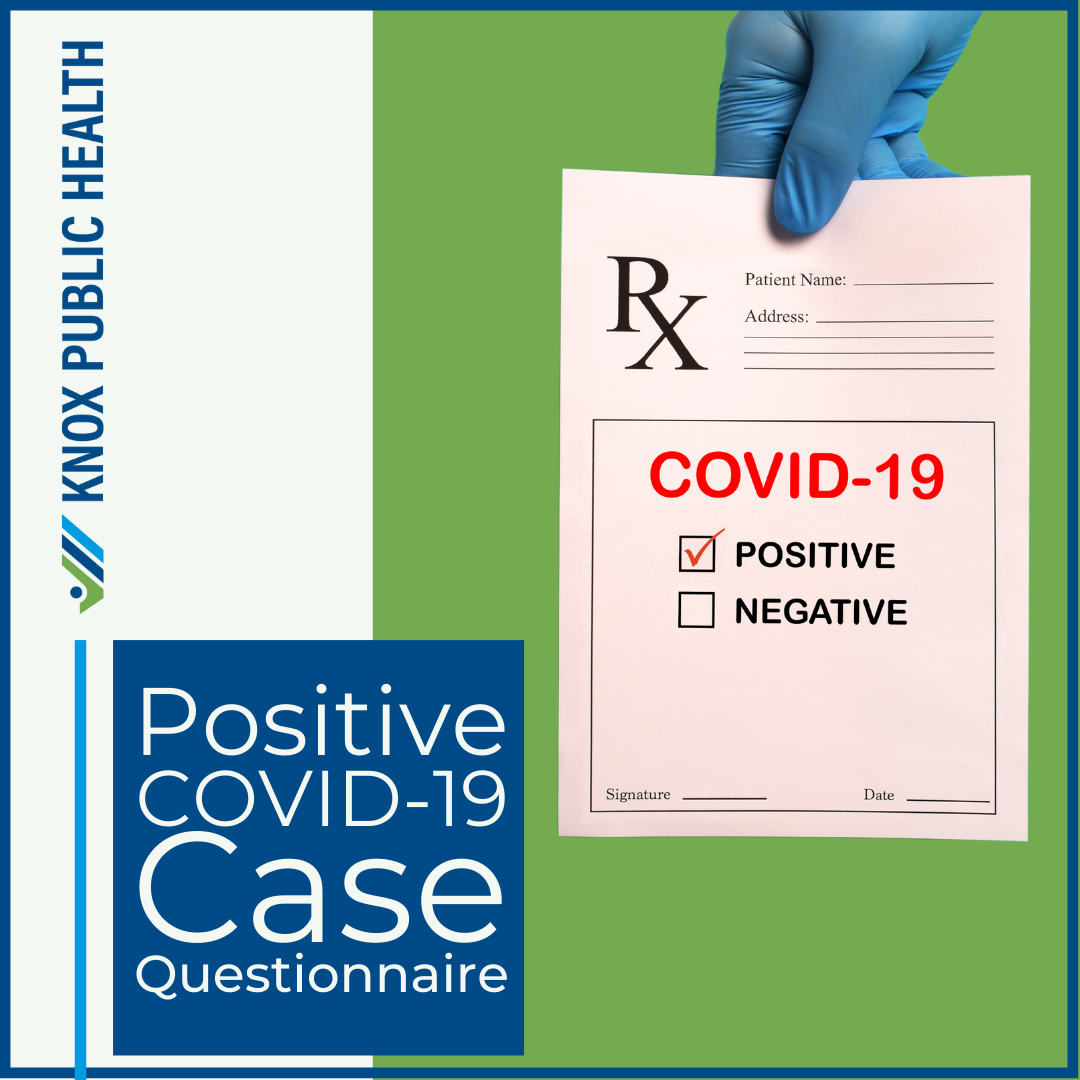 Instagram Positive COVID 19 Case Questionnaire Website graphic 07302021