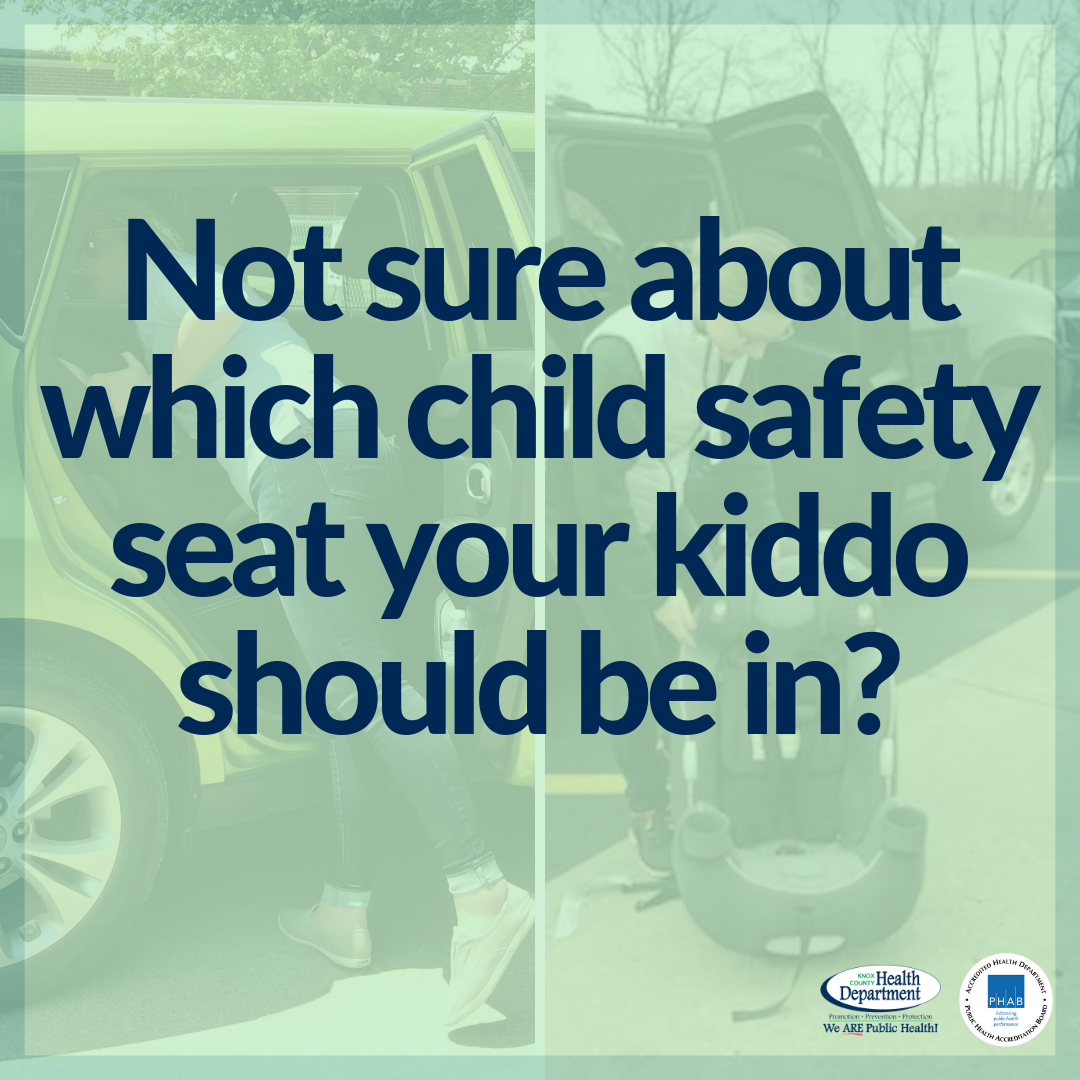 Not sure about which child safety seat your kiddo should be in 