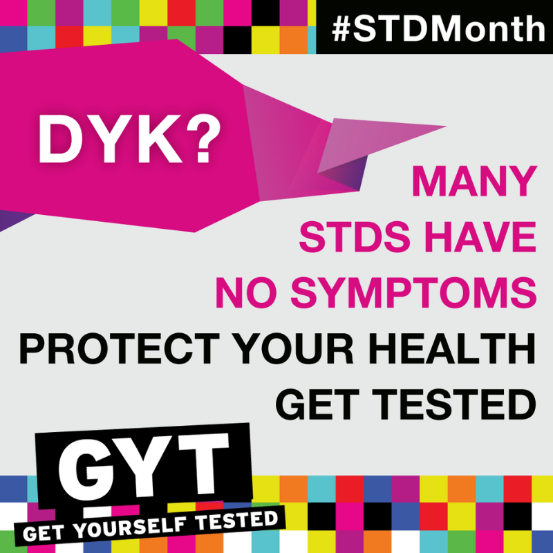 Protect yourself Get STD tested KCHD link in bio