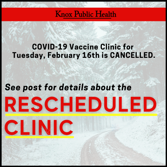 Rescheduled clinic details 02152021 1